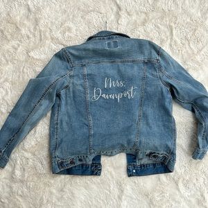 Personalized Denim Jacket